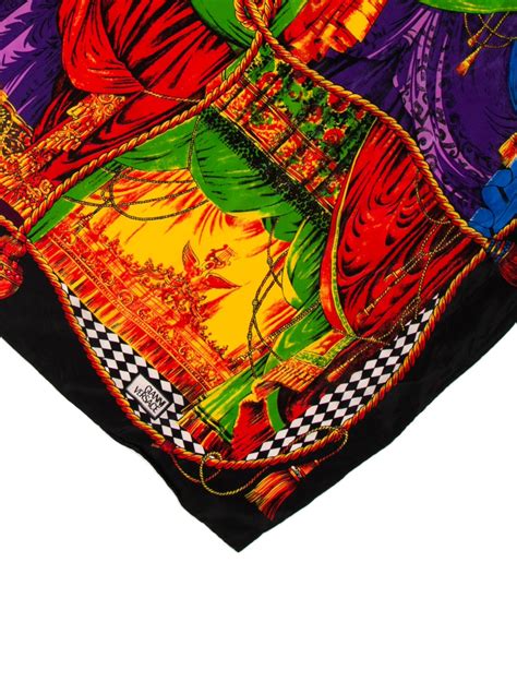 vintage gianni versace scarves|More.